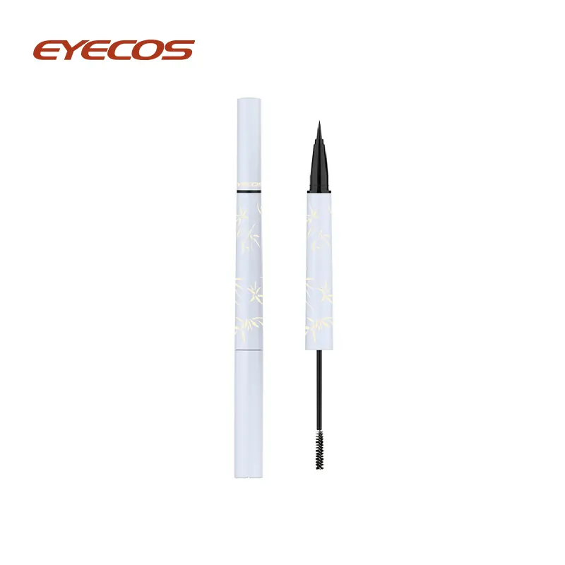 2-in-1 Liquid Eyeliner Pen နှင့် Mascara တို့ကို ကြာရှည်ဝတ်ဆင်ပါ။